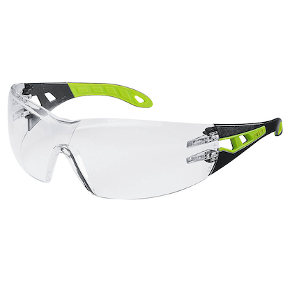 Artikelbild 2 für uvex Schutzbrille pheos 9192 schwarz, grün, 1 St., Artikelnummer 158910