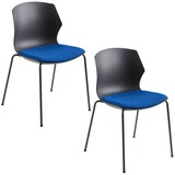 Artikelbild 1 für Mayer Stapelstühle myPRIMO 2511 17 01 26 396 blau Stoff, 2 St., Artikelnummer 801702