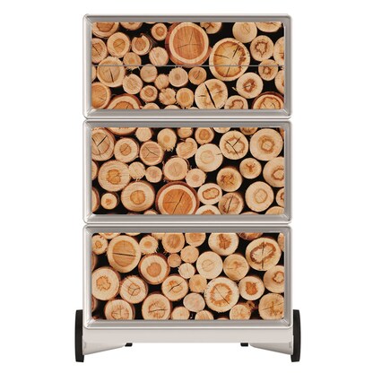 Artikelbild 3 für PAPERFLOW easyBox Industrial Rollcontainer weiß, bunt 61811 4 Auszüge 39,0 x 43,6 x 64,2 cm, Artikelnummer 214629