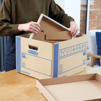 Artikelbild 7 für Bankers Box Umzugskartons SmoothMove Prime 46,4 x 39,0 x 29,4 cm, 5 St., Artikelnummer 538969