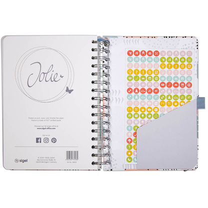 Artikelbild 9 für SIGEL Buchkalender Jolie 2026 Rose Inspiration, 1 St., Artikelnummer 568677