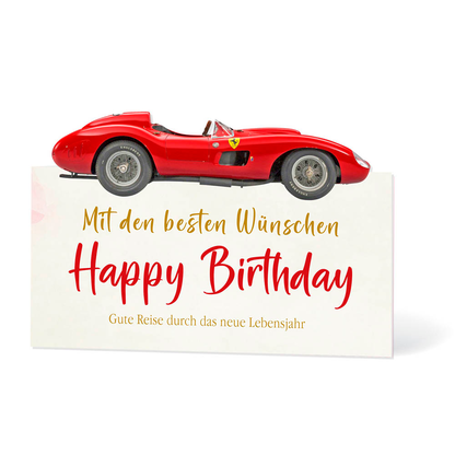 Artikelbild für LUMA Geburtstagskarte Mit den besten Wünschen LU GKO 01 bunt, 1 St., Artikelnummer 716059