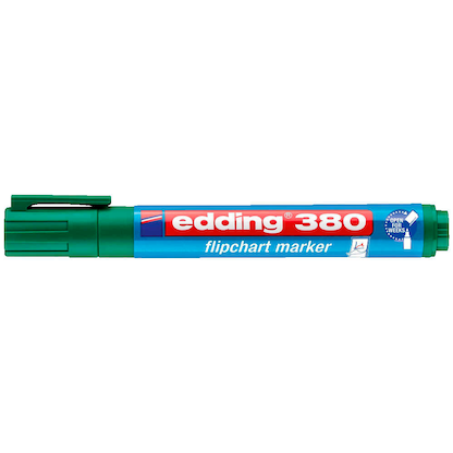 Artikelbild 5 für edding 380 Flipchart-Marker farbsortiert 1,5 - 3,0 mm, 4 St., Artikelnummer 541441