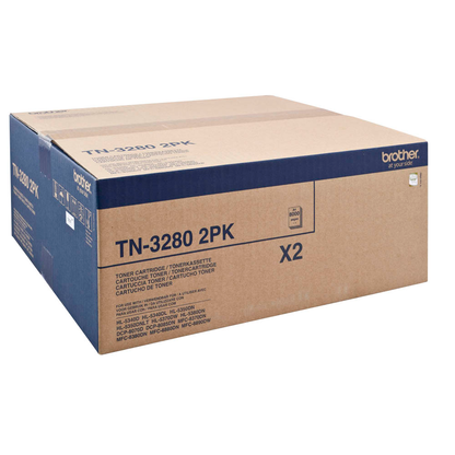 Artikelbild 3 für brother TN-3280 schwarz Toner, 2er-Set, Artikelnummer 838961