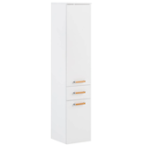 Artikelbild 1 für MÖBELPARTNER Bad-Hängeschrank Duo 146599 kreideweiß 32,7 x 35,3 x 160,1 cm, Artikelnummer 673461