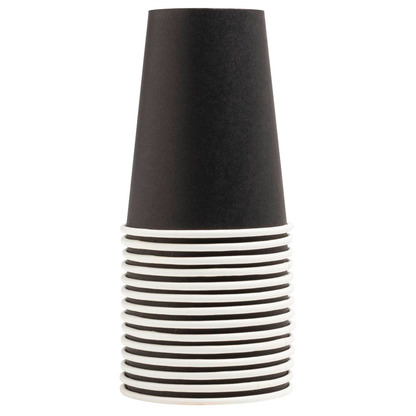 Artikelbild 3 für PROnappe Einweg-Kaffeebecher schwarz 200,0 ml, 15 St., Artikelnummer 346144