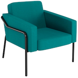 Artikelbild 1 für medso powered by PAPERFLOW Sessel MEDSO L blau schwarz Stoff 75,0 x 74,3 x 73,6 cm, 1 St., Artikelnummer 522528