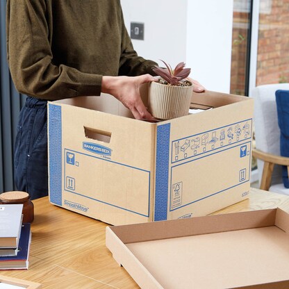 Artikelbild 8 für Bankers Box Umzugskartons SmoothMove Prime 46,4 x 39,0 x 29,4 cm, 5 St., Artikelnummer 538969