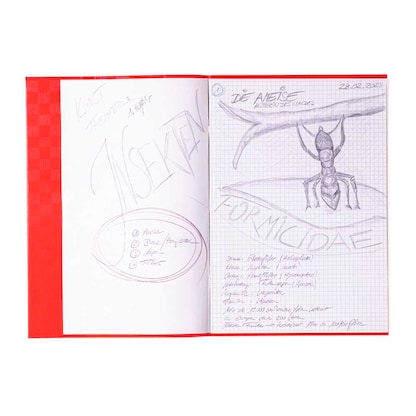 Artikelbild 2 für HERMA Heftumschlag mit Baststruktur rot Kunststoff DIN A4, Artikelnummer 547962