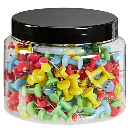 Artikelbild 2 für Gowi Pinnnadeln farbsortiert, 200 St., Artikelnummer 798381