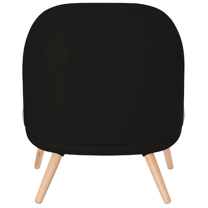 Artikelbild 4 für meet powered by PAPERFLOW Sessel COCOON schwarz buche Kunststoff 70,0 x 65,5 x 75,5 cm, 1 St., Artikelnummer 139711