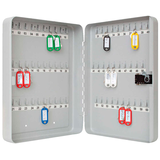 Artikelbild 1 für WEDO Schlüsselkasten lichtgrau mit 60 Haken, Zahlenschloss, 28,8 x 9,4 x 37,0 cm, 1 St., Artikelnummer 457806