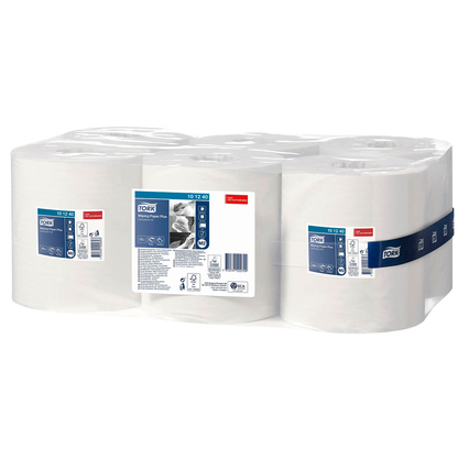 Artikelbild für TORK Putztuchrollen Advanced 2-lagig hochweiß, 457 Blätter, 6 Rollen, Artikelnummer 452854