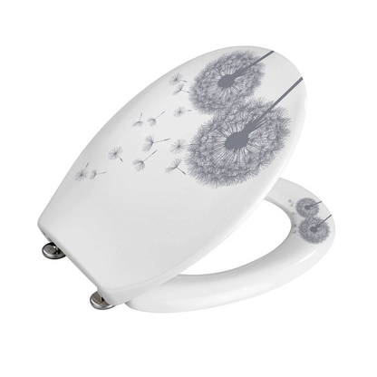 Artikelbild 3 für WENKO WC-Sitz mit Absenkautomatik Pusteblumen weiß, 1 St., Artikelnummer 666047