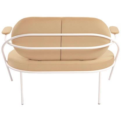 Artikelbild 4 für meet powered by PAPERFLOW 2-Sitzer Sofa SATURNE elfenbein weiß Kunstleder 118,0 x 73,0 x 88,0 cm, 1 St., Artikelnummer 231197