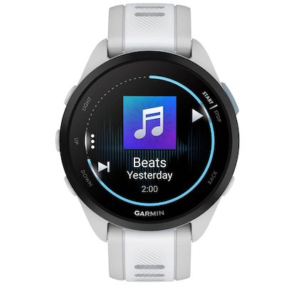 Artikelbild 3 für GARMIN Forerunner 165 Smartwatch dunstgrau/steinweiß, Artikelnummer 297574