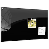 Artikelbild 1 für ALLboards Glas-Magnettafel 120,0 x 90,0 cm schwarz, Artikelnummer 501696