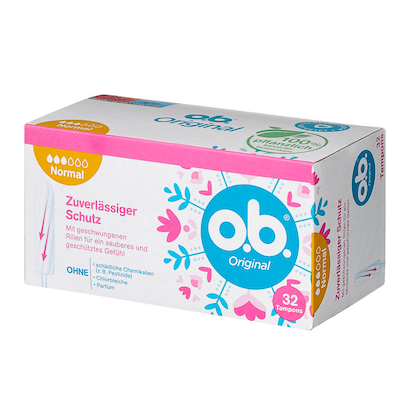 Artikelbild 3 für o.b. Tampons Original Normal für mittlere/stärkere Periode, 32 St., Artikelnummer 921977