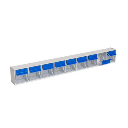 Artikelbild für hünersdorff Sortimentskasten unbefüllt MultiStore grau 9 Fächer, Artikelnummer 167526