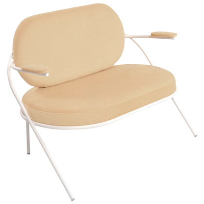 Artikelbild für meet powered by PAPERFLOW 2-Sitzer Sofa SATURNE elfenbein weiß Kunstleder 118,0 x 73,0 x 88,0 cm, 1 St., Artikelnummer 231197