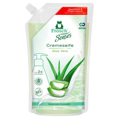 Frosch Senses Aloe Vera Flssigseife Nachfllpackung 500 ml, 1 St. |  office discount