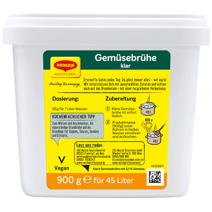 Artikelbild 3 für Maggi® Gemüsebrühe 900,0 g, 1 St., Artikelnummer 691026