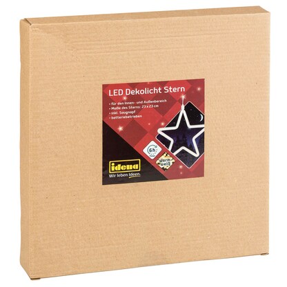 Artikelbild für Idena Dekostern LED Dekoleuchte weiß, 1 St., Artikelnummer 351183