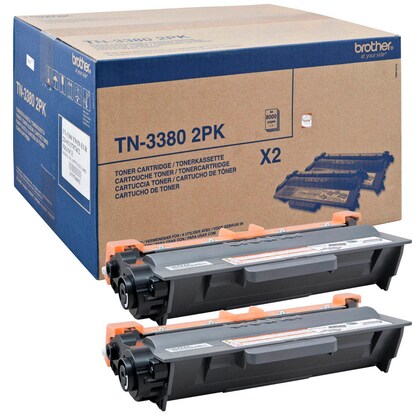 Artikelbild für brother TN-3380 schwarz Toner, 2er-Set, Artikelnummer 838979