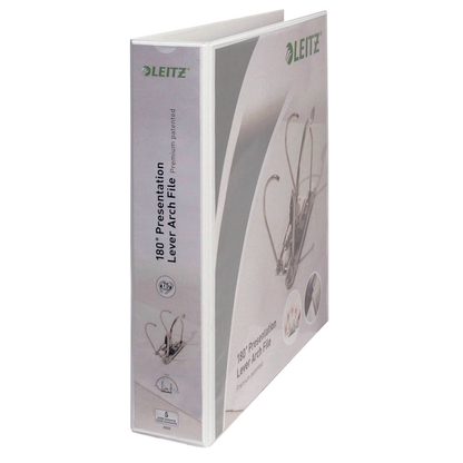 Artikelbild für LEITZ 4225 Präsentationsordner weiß Kunststoff 8,0 cm DIN A4, 1 St., Artikelnummer 461533
