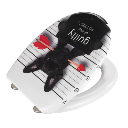 Artikelbild 6 für WENKO WC-Sitz mit Absenkautomatik Guilty Dog weiß, 1 St., Artikelnummer 666187