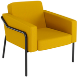 Artikelbild 1 für medso powered by PAPERFLOW Sessel MEDSO L gelb schwarz Kunststoff 75,0 x 74,3 x 73,6 cm, 1 St., Artikelnummer 522668