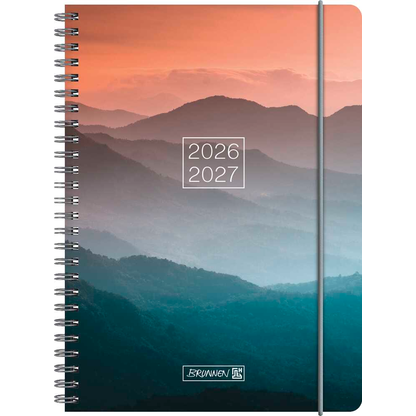 Artikelbild 6 für BRUNNEN Schülerkalender Sunset 2026/2027 mehrfarbig: blau, orange, 1 St., Artikelnummer 804896