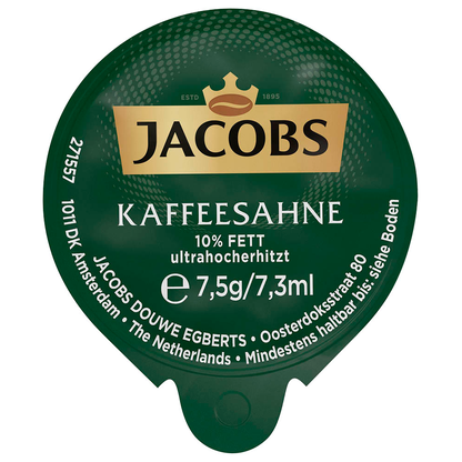 Artikelbild 2 für JACOBS Kaffeesahne 10 % 240x 7,5 g, Artikelnummer 147475