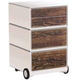 Artikelbild 1 für PAPERFLOW easyBox Industrial Rollcontainer weiß, bunt 61756 4 Auszüge 39,0 x 43,6 x 64,2 cm, Artikelnummer 214342