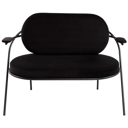 Artikelbild 2 für meet powered by PAPERFLOW 2-Sitzer Sofa SATURNE schwarz Stoff 118,0 x 73,0 x 88,0 cm, 1 St., Artikelnummer 231146