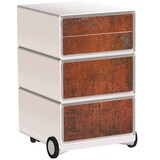 Artikelbild 1 für PAPERFLOW easyBox Industrial Rollcontainer weiß, bunt 61767 4 Auszüge 39,0 x 43,6 x 64,2 cm, Artikelnummer 214431