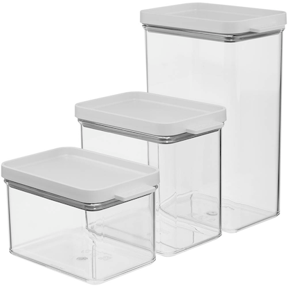 Artikelbild 5 für MEPAL Vorratsdosen-Set Omnia weiß 0,7/1,1/2,0 l, 1 Set, Artikelnummer 434286