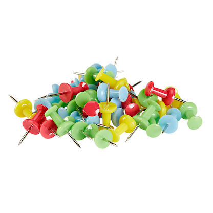 Artikelbild 5 für Gowi Pinnnadeln farbsortiert, 200 St., Artikelnummer 798381