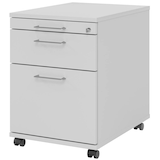 Artikelbild 1 für HAMMERBACHER AC20 Rollcontainer lichtgrau 3 Auszüge 42,8 x 58,0 x 59,0 cm, Artikelnummer 992495