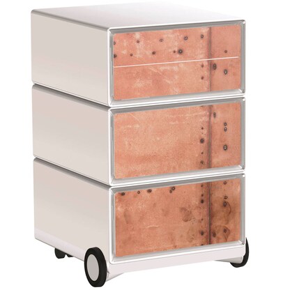 Artikelbild für PAPERFLOW easyBox Industrial Rollcontainer weiß, bunt 61778 4 Auszüge 39,0 x 43,6 x 64,2 cm, Artikelnummer 214659