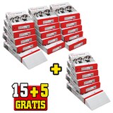 Artikelbild 1 für 15 + 5 GRATIS: Plano® Kopierpapier Speed DIN A4 80 g/qm 15x 500 Blatt + GRATIS 5x 500 Blatt, Artikelnummer 353502