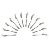 Artikelbild 1 für ZWILLING Kuchengabel Swing silber, 12 St., Artikelnummer 424269