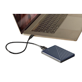 Artikelbild 1 für Western Digital My Passport for Mac 2 TB externe HDD-Festplatte blau, Artikelnummer 127383