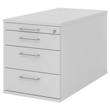 Artikelbild 1 für HAMMERBACHER TC30 Rollcontainer lichtgrau 4 Auszüge 42,8 x 80,0 x 51,2 cm, Artikelnummer 992669