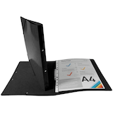 Artikelbild 1 für Exacompta Ringmappe Iderama schwarz, 1 St., Artikelnummer 680656