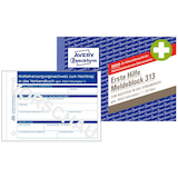 Artikelbild 1 für AVERY Zweckform Erste Hilfe Meldeblock Formularbuch 313, 1 St., Artikelnummer 692119