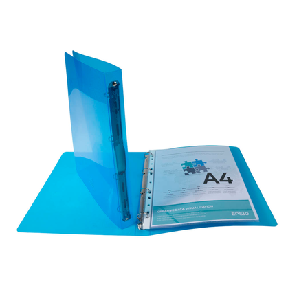 Artikelbild 8 für Exacompta Chromaline Ringbücher 4-Ringe farbsortiert 4,0 cm DIN A4, 10 St., Artikelnummer 681118