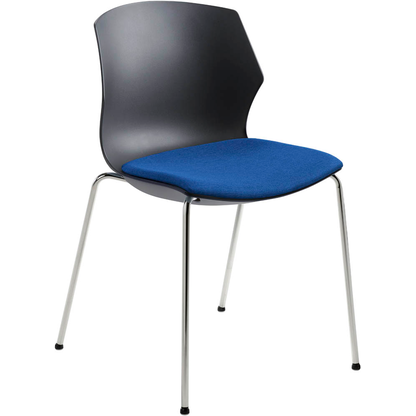 Artikelbild 2 für Mayer Schalenstühle myPRIMO 2511 01 01 26 396 blau Stoff, 2 St., Artikelnummer 801751