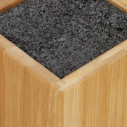 Artikelbild 3 für relaxdays Messerblock silber, braun, 1 St., Artikelnummer 400784