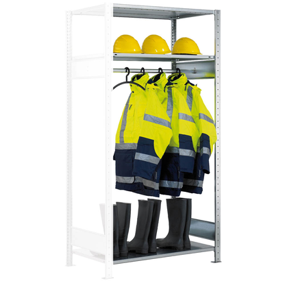 Artikelbild für SCHULTE Anbauregal 14155 silber 75,0 x 60,0 x 200,0 cm, Artikelnummer 855231